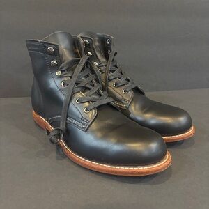 Wolverine 1000 Mile W05300 Black Leather Boots 9D USA Horween Goodyear Welt